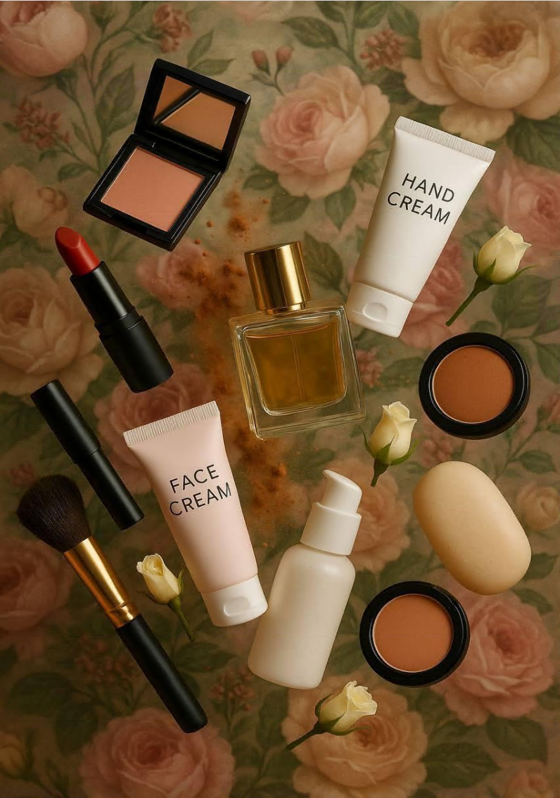 Beauty and skincare products